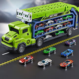 Maxbell Big Hauler Carrier Trucks Storage Transporter Toy for Age 3+ Boys Girls Kids green