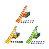 Maxbell Big Hauler Truck Toy Cars Storage and Transporter Toy for Kids Birthday Gift orange