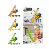 Maxbell Big Hauler Truck Toy Cars Storage and Transporter Toy for Kids Birthday Gift orange