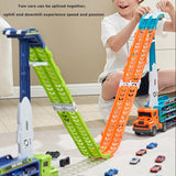 Maxbell Big Hauler Truck Toy Cars Storage and Transporter Toy for Kids Birthday Gift orange