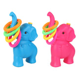Maxbell Elephant Rings Toss Game Educational Toy Children Throw Circle Game for Kids Blue