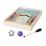 Maxbell Number Counting Toy Montessori Wood Math Toy for Kids Kindergarten Preschool