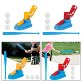 Maxbell Kids Pitching Machine Baseball Batting Machine for Birthday Gifts Girls Boys Yellow