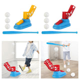 Maxbell Kids Pitching Machine Baseball Batting Machine for Birthday Gifts Girls Boys Yellow