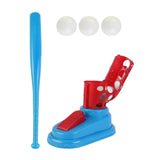 Maxbell Kids Pitching Machine Baseball Batting Machine for Birthday Gifts Girls Boys Red