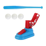 Maxbell Kids Pitching Machine Baseball Batting Machine for Birthday Gifts Girls Boys Red