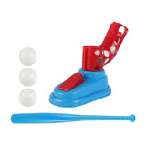 Maxbell Kids Pitching Machine Baseball Batting Machine for Birthday Gifts Girls Boys Red