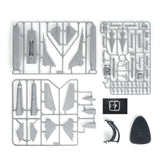 Maxbell 1:144 Aircraft Building Model Science with Display Base for Bedroom Bar Cafe