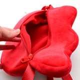 Maxbell Embroidered Tote Purse Portable Chinese New Year Crossbody Bag Street Indoor Style B