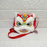 Maxbell Embroidered Tote Purse Portable Chinese New Year Crossbody Bag Street Indoor Style B