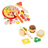 Maxbell Kitchen Accessory Food Toys Cutting Play Food Toy Window Display Gift Crafts Pizza