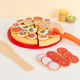 Maxbell Kitchen Accessory Food Toys Cutting Play Food Toy Window Display Gift Crafts Pizza