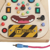 Maxbell Montessori Busy Board Sensory Toys for Birthday Gifts Boys and Girls Nursery