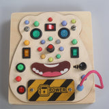 Maxbell Montessori Busy Board Sensory Toys for Birthday Gifts Boys and Girls Nursery