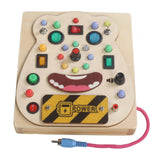 Maxbell Montessori Busy Board Sensory Toys for Birthday Gifts Boys and Girls Nursery