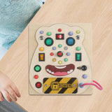 Maxbell Montessori Busy Board Sensory Toys for Birthday Gifts Boys and Girls Nursery