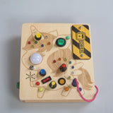 Maxbell Switch Light Busy Board Sensory Toys for Kindergarten Birthday Gifts Infants