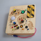 Maxbell Switch Light Busy Board Sensory Toys for Kindergarten Birthday Gifts Infants