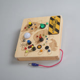 Maxbell Switch Light Busy Board Sensory Toys for Kindergarten Birthday Gifts Infants
