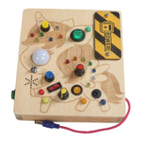 Maxbell Switch Light Busy Board Sensory Toys for Kindergarten Birthday Gifts Infants