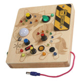 Maxbell Switch Light Busy Board Sensory Toys for Kindergarten Birthday Gifts Infants