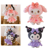 Maxbell Anime Plush Doll Throw Pillow Kids Gifts for Festivals Collection Girls Boys pink