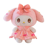 Maxbell Anime Plush Doll Throw Pillow Kids Gifts for Festivals Collection Girls Boys pink