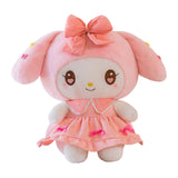 Maxbell Anime Plush Doll Throw Pillow Kids Gifts for Festivals Collection Girls Boys pink
