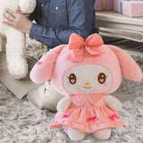 Maxbell Anime Plush Doll Throw Pillow Kids Gifts for Festivals Collection Girls Boys pink