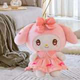 Maxbell Anime Plush Doll Throw Pillow Kids Gifts for Festivals Collection Girls Boys pink