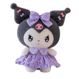 Maxbell Anime Plush Doll Throw Pillow Kids Gifts for Festivals Collection Girls Boys violet