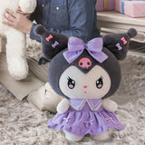 Maxbell Anime Plush Doll Throw Pillow Kids Gifts for Festivals Collection Girls Boys violet
