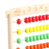 Maxbell Wooden Abacus for Kids Developmental Toy 5 Row Abacus for Children Kids Baby