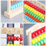 Maxbell Wooden Abacus for Kids Developmental Toy 5 Row Abacus for Children Kids Baby