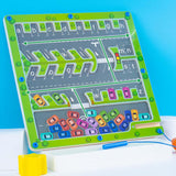 Maxbell Magnetic Color and Number Maze Valentines Gifts for Kids Sensory Toy for Kid