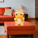 Maxbell Plush Dragon Doll Dragon Stuffed Toy for Car New Year Gift Blessing Souvenir