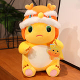 Maxbell Plush Dragon Doll Dragon Stuffed Toy for Car New Year Gift Blessing Souvenir