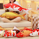 Maxbell Plush Toy Fish 30cm Carp Plush Pillow for Sofa Valentines Day Gifts for Kids