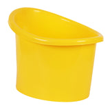 Maxbell Baby Shower Bucket Portable Baby Bath Tub for Newborn Boys and Girls Infants Yellow