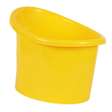 Maxbell Baby Shower Bucket Portable Baby Bath Tub for Newborn Boys and Girls Infants Yellow