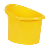 Maxbell Baby Shower Bucket Portable Baby Bath Tub for Newborn Boys and Girls Infants Yellow