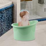 Maxbell Baby Shower Bucket Portable Baby Bath Tub for Newborn Boys and Girls Infants Green