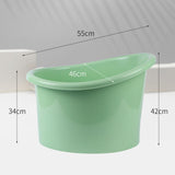 Maxbell Baby Shower Bucket Portable Baby Bath Tub for Newborn Boys and Girls Infants Green