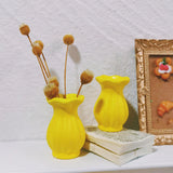 Maxbell 1:12 Dollhouse Flower Vase Dolllhouse Decor Fairy Garden Mini Flower Planter