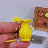 Maxbell 1:12 Dollhouse Flower Vase Dolllhouse Decor Fairy Garden Mini Flower Planter