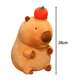 Maxbell Capybara Toy Doll Car Cute Capybara Stuffed Animal for Children Family Teens sitting 28cm