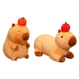 Maxbell Capybara Toy Doll Car Cute Capybara Stuffed Animal for Children Family Teens sitting 28cm