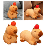 Maxbell Capybara Toy Doll Car Cute Capybara Stuffed Animal for Children Family Teens sitting 28cm