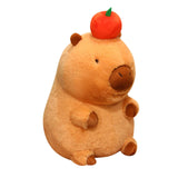 Maxbell Capybara Toy Doll Car Cute Capybara Stuffed Animal for Children Family Teens sitting 28cm