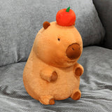 Maxbell Capybara Toy Doll Car Cute Capybara Stuffed Animal for Children Family Teens sitting 28cm